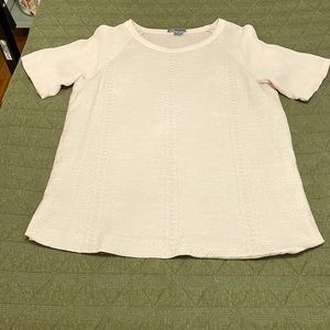 Vince peach textured top M